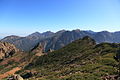 Monte Corona (Mitte) vom Capu a u Ceppu