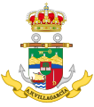 Escudo de la Ayudantía Naval de Villagarcía Fuerza de Acción Marítima (FAM)