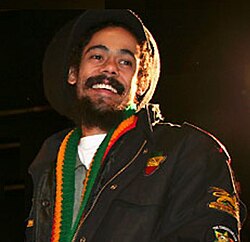 Damian Marley Leedsissä heinäkuussa 2007.