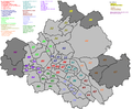 „kleinteilig“, Stadtteile mit Nummern