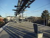 The platform at El Segundo station