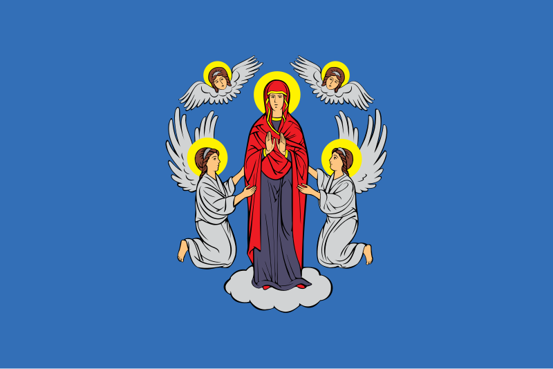 Fiùra:Flag of Minsk, Belarus.svg