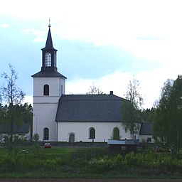 Floda kyrka i maj 2007