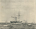Dampskibet "Gejser" i Vesterhavet.