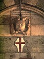 Маскарон з гербом Генуї (Хрестом Святого Георгія)