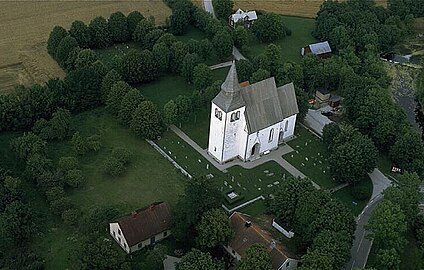 Kyrkan och kyrkogården