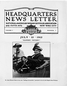 Headquarters News Letter of NAWSA, July 15, 1915 'Eastern Victory' Headquarters News Letter of NAWSA, July 15, 1915 'Eastern Victory'.jpg