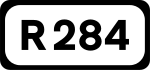 R284 road shield}}