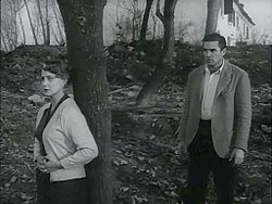 Irma és Aldo (Alida Valli és Steve Cochran) a filmben