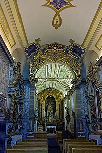 Interior da Igreja de São João do Souto. Braga. Portugal
