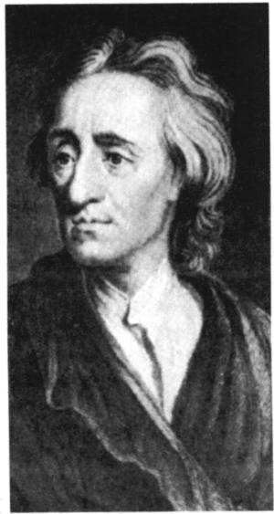 Portrait of John Locke.