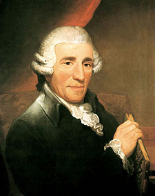 O compositor austriaco Joseph Haydn, en un cuadro de Thomas Hardy (1792).