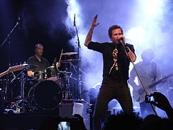 Jovanotti performing in Buenos Aires in September 2013