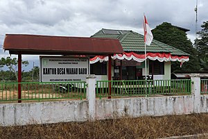 Kantor kepala desa Wahau Baru