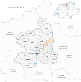 Brugg - Localizazion