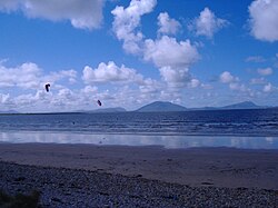 Kitesurfing at claggan, eris.JPG