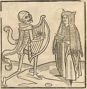 Domherr mit Almutie „bis über die Ohren“ (um 1500)