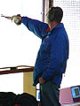 Boris Kokorev fra Russland under verdenscupen 50 m pistol i München 2007.