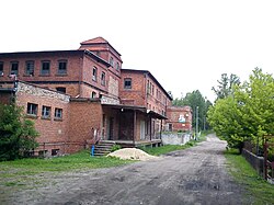 Brick building in Koziczyn