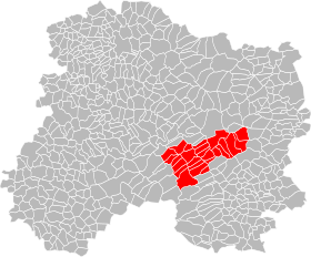 Localisation de Communauté de communes de la Moivre à la Coole