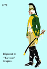 régiment de Lorraine dragons de 1779 à 1786