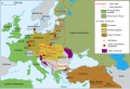 Mapa d'Europa inte 'l 1923