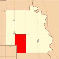 Location in Burt County