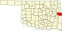 Sequoyah County map