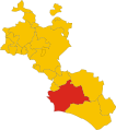 Collocatio finium Municipii Buterae in Provincia Calatanisiadensi.