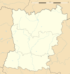 Mapa lokalizacyjna Mayenne