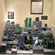 Izloženi minerali Bisbeea