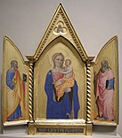 Virgen y el niño con los santos Pedro y Juan el Evangelista