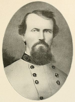 English: Confederate Major General Nathan Bedf...