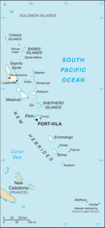 Карта на Ваниату
