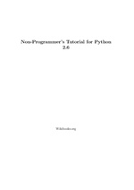 Miniatura para Archivo:Non-Programmer's Tutorial for Python 2.6.pdf