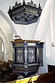 Pulpit, Svinninge Church (1619)