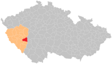 Správní obvod obce s rozšířenou působností Nepomuk na mapě