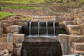 Fuente inca en Tipón