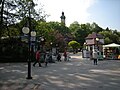 Polanica-Zdroj: Promenade in Polanica Zdroj (Schlesien)