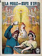 《下金蛋的母雞》（Poule aux oeufs d'or），1905 年法國默片