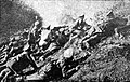 Soldati bulgari durante la battaglia