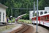 Trains of Luzern-Stans-Engelberg-Bahn in Obermatt