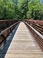 Pedestrian bridge across the Royal River