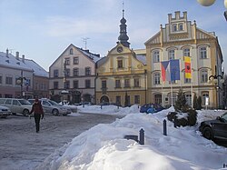 The town hall in Česká Třebová