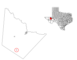 Vị trí trong Quận Reeves, Texas
