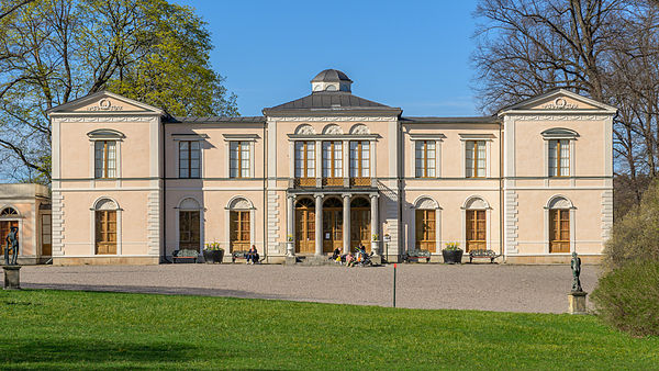 Rosendals slott på Djurgården i Stockholm skapad av ArildV