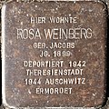 Stolperstein für Rosa Weinberg