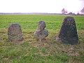 Drei Sühnesteine (ein Steinkreuz und zwei Kreuzsteine)