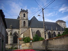 Lateral de la iglesia abacial