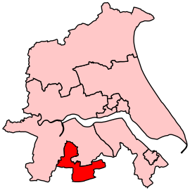 Etholaeth Scunthorpe yn Humberside